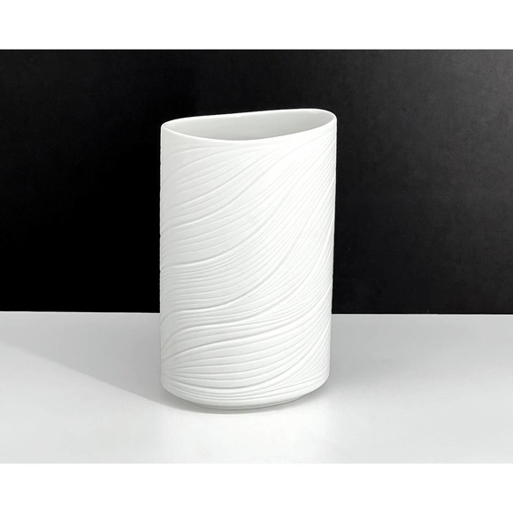 Rosenthal Accents Vintage Rosenthal Studio Linie Bisque Relief Vase